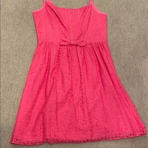 Lilly Pulitzer size 4 hot pink dress